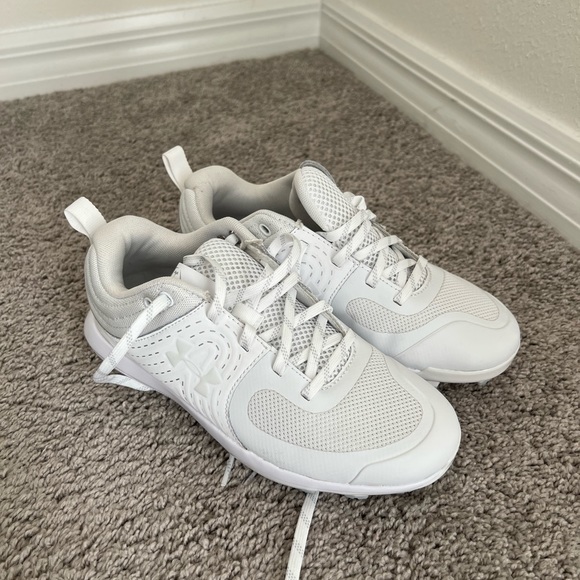 Under armour girl golf shoes sneakers 6 - Picture 4 of 9